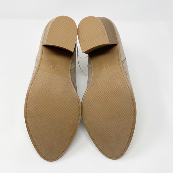 Universal Thread Avalyn Laser Cut Bootie Taupe 11M - Picture 6 of 10